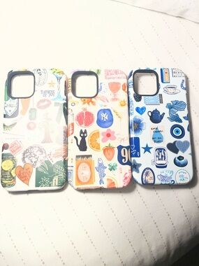 iPhone 12 Y2K set of three phone cases